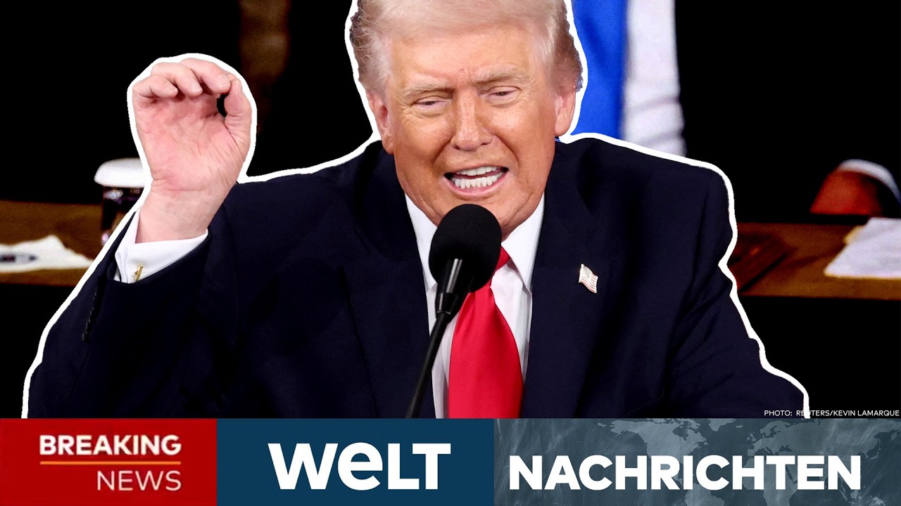 USA: "Das werde ich niemals zulassen!" Rede zur Nation! Iran? Neue Drohung von Trump! I LIVESTREAM