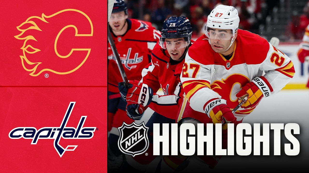 03월10일 캘거리 워싱턴 NHL 하이라이트