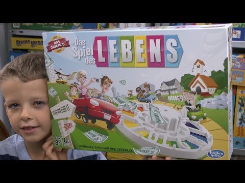 Das Spiel des Lebens - Neuauflage (Hasbro) - ab 8 Jahre - damals ein Klassiker!
