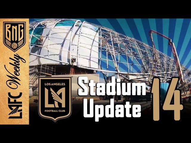 LAFC Stadium Construction Update 14