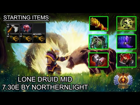 Playing Lone Druid Mid in 7.30e - 12 KILLS! (0163)