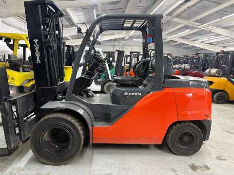 Used 2018 TOYOTA 8FG50U Liquid Propane Forklifts Texas US | 4K Lift Co #1573842