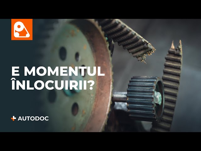 Urmăriți un ghid video despre înlocuire VW SCIROCCO Curea distribuție