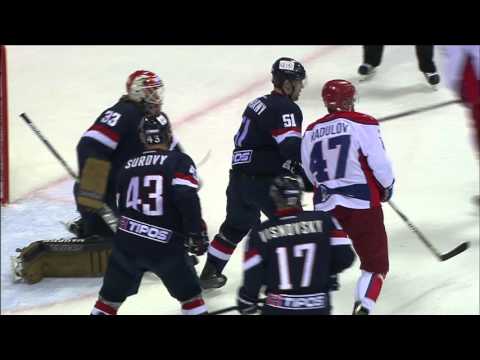 Gagarin Cup 2016, WC Round 1, CSKA @ Slovan Game 3 (Series 3:0)