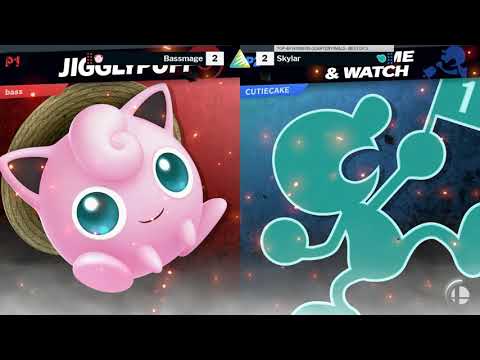 Ascension 1 - Winners Quarter Finals - BassMage (Jigglypuff) vs Skylar (Game&Watch) [Part 2]
