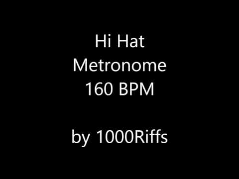 Hi Hat Metronome 160 BPM