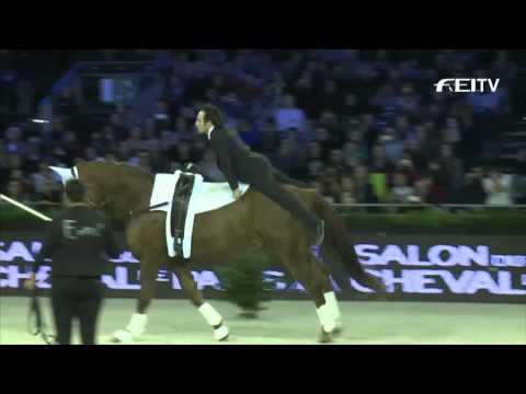 FEI World Cup™ Vaulting 2013/14 Paris - Nicolas Andreani 3rd Place