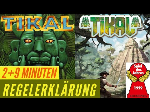 Tikal Regeln Anleitung Brettspiel - Spiel des Jahres 1999 + Neuauflage