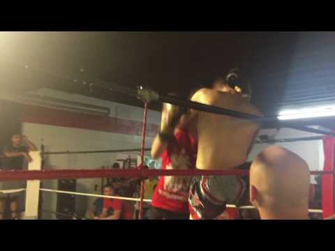 Trevor's Muay Thai fight Houston