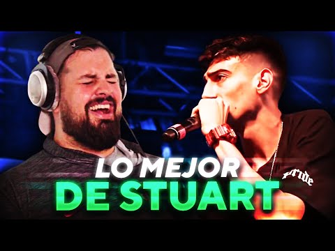 PAPO REACCIONA A LAS MEJORES RIMAS DE STUART