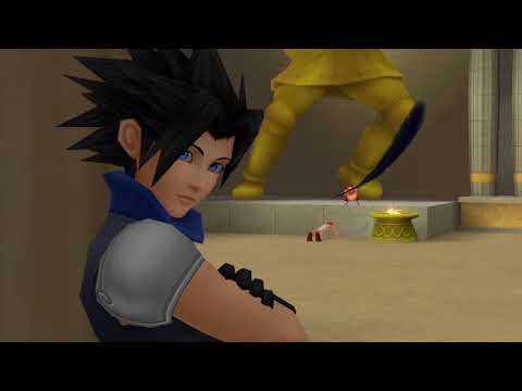 BBS | HD Credits Cutscene #7 [Olympus Coliseum]