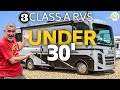 3 Class A RVs Under 30 Feet: Perfect for Beginners in 2024