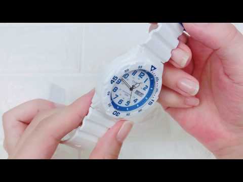 CASIO手錶 卡西歐白色潛水運動錶 E1278