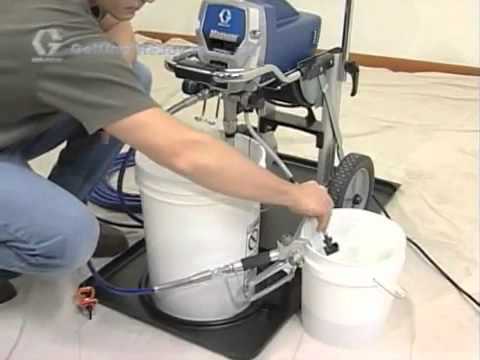Graco sprayer start up quick