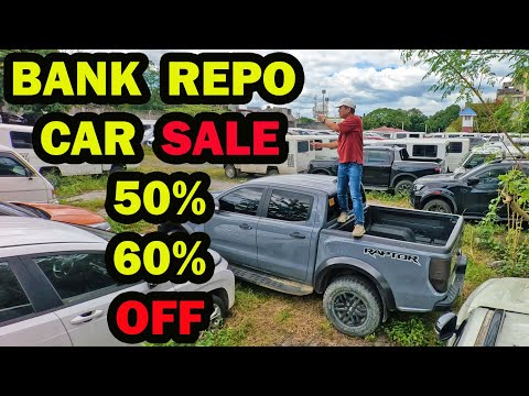 Bank Repossessed Car Sale 50% to 60% off Sedan Pick up Van Suv 7 seaters Security Bank Ph