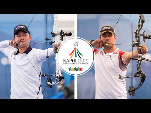 Kim Jongho v Muhammed Yetim – compound men semifinal | Napoli 2019 Universiade