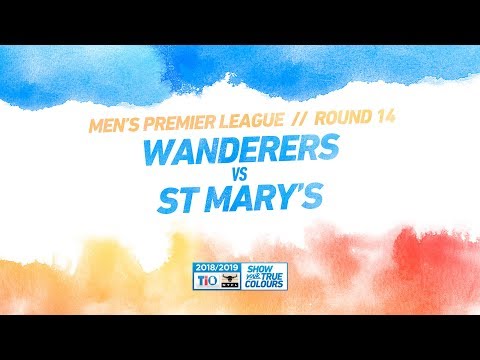 Wanderers vs St Mary's: Round 14 - Men's Premier League: 2018/19 TIO NTFL