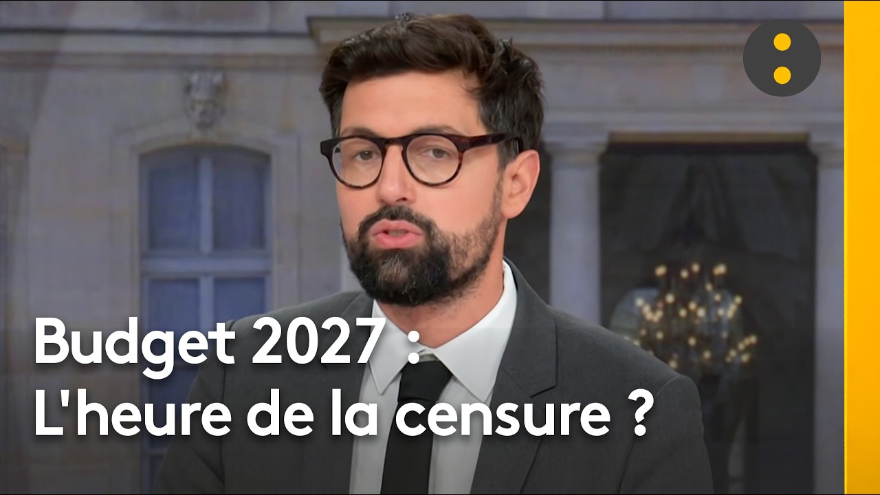 Illustration: Le gouvernement français joue-t-il la peur pour éviter la censure du budget ?