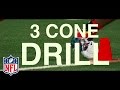 NFL 101: The 3 Cone Drill | NFL Combine NFL 101: The 3 Cone Drill | NFL Combine