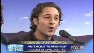 FOX NEWS - Thomas Ian Nicholas - interview/performance