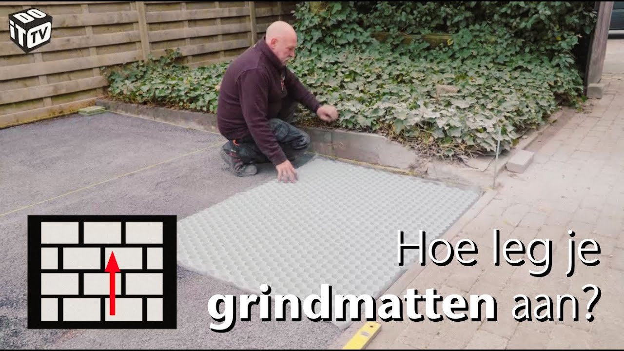 Stap voor stap: Hoe leg je grindmatten aan?