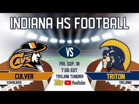 Culver Community at Triton - Varsity Football 🏈 9/18/2020