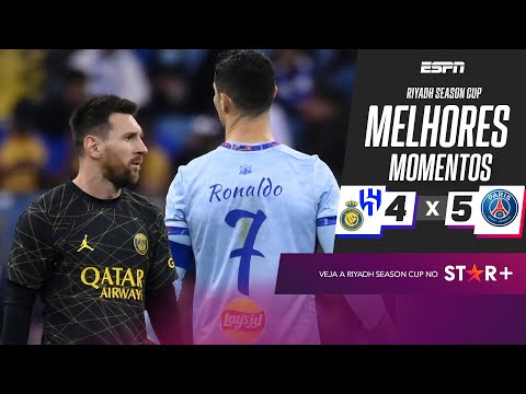Gols e lances de Al-Hilal x PSG