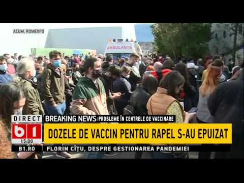 COZI URIASE LA ROMEXPO PENTRU RAPELUL CU PFIZER_Stiri B1_29 martie 2021