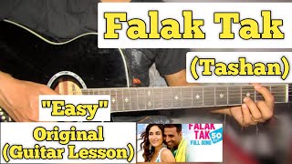 Falak Tak Chal Saath Mere - Tashan  Guitar Lesson 