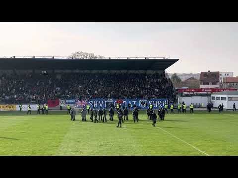 Për shkak të rrezikshmërisë së lartë, shtyhet ndeshja Shkupi - Shkëndija