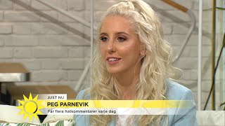 Peg Parnevik: ”Jag försöker spela stark men senaste tiden har det varit grova h - Nyhetsmorgon (TV4)