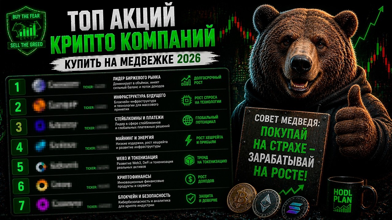 ТОП АКЦИЙ КРИПТОВАЛЮТНЫХ КОМПАНИЙ КОТОРЫЕ МОЖНО КУПИТЬ ПРЯМО СЕЙЧАС НА МЕДВ
