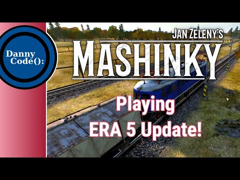 Mashinky - Playing Era 5 Update | 5th Era Gameplay Tutorial Lets Play