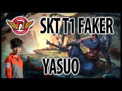 SKT Faker - Yasuo mid vs. Ahri - Patch 5.16 challenger solo queue (2015.08.26)