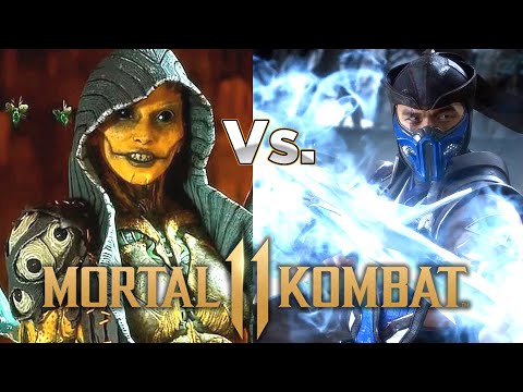 Variación Super Rara de  D'Vorah  - Sub Zero Vs D'Vorah- Mortal Kombat 11 Kombat League