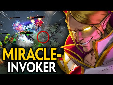 MIRACLE- INVOKER OUTPLAYS ALL OF HIS OPPONENTS AT MID | THE BEST INVOKER M-GOD | Dota 2 Invoker