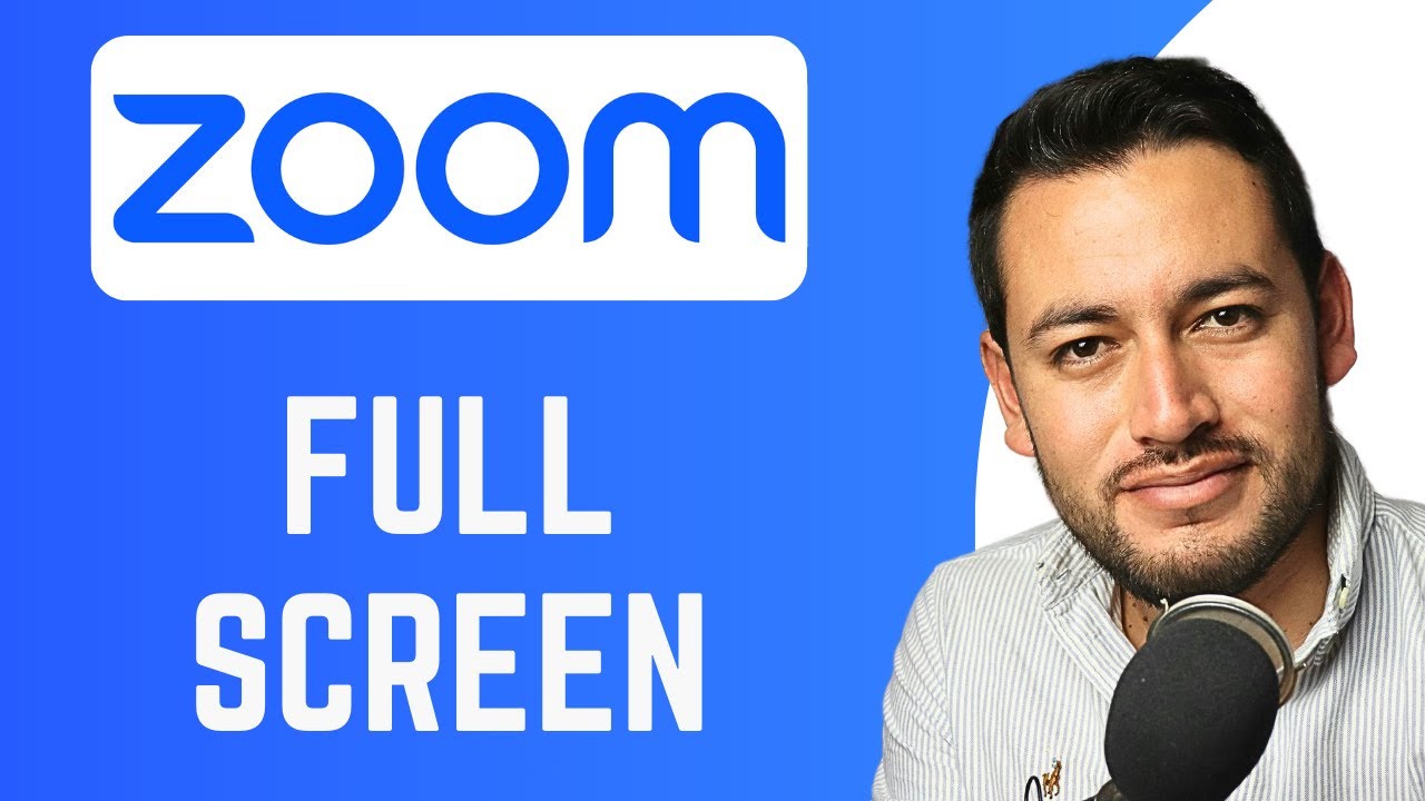 How To Full Screen on Zoom | Switch to full screen mode | Zoom Tutorial