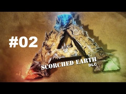 ► ARK SCORCHED EARTH [DLC] #2 - Morellatops e ferramentas de metal #ScorchedARK ‹ DrikaGamer ›