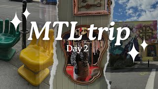“Vlog" モントリオール旅行2日目: Trip to Montreal Day2🦆/ヴィンテージショップ巡り、オールドモントリオール