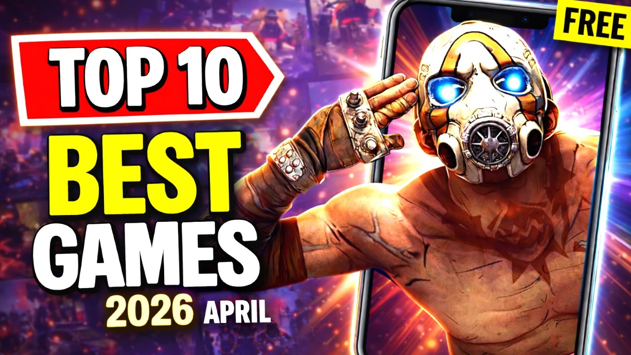 Top 10 NEW Mobile Games You NEED to Play (April 2026)