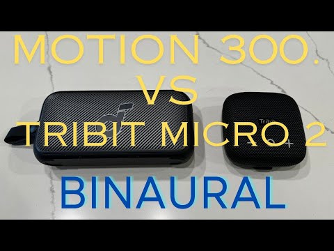 Soundcore Motion 300 vs. Tribit Stormbox Micro 2 | Binaurales Audio