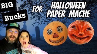 These Vintage Paper Lanterns Are Highly Sought After By Halloween Collectors!