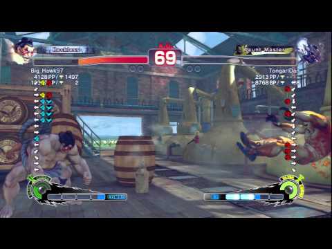 Big_Hawk97 (E.Honda) Vs TongariDan (Seth) SSF4 AE Ranked Matches - PSN
