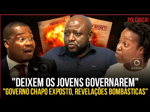 BOMBA 🔥:EGÍDIO VAZ, EDSON MASSINGUE E QUITÉRIA GUIRINGANE entram em "confr0nt0" ao vivo. 