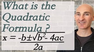 Quadratic Formula - When to Use?