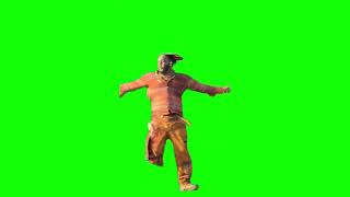 T-Pain spinning green screen