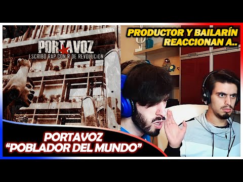 Portavoz - Poblador Del Mundo | ¡TREMENDO TEMÓN! 🌟 Reacción Productor y Bailarín 🌟 | #NeckeYBisweik