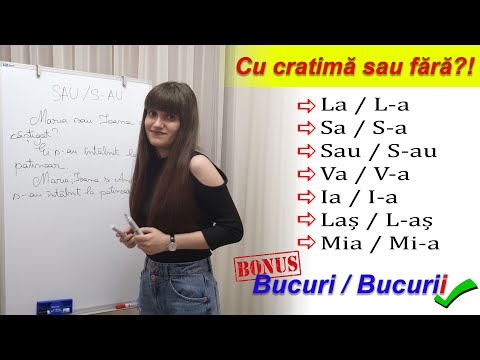 Cu cratimă sau fără? || Lecția de Română
