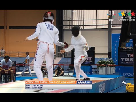 Fencing Women's Epee Individual Final - 27th Summer Universiade 2013 - Kazan (RUS)