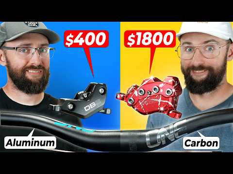 Lohnt sich der hohe Preis für MTB-Bremsen und -Lenker?